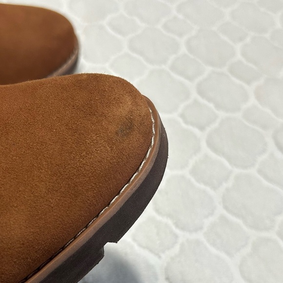 Vionic Willa Wedge Loafer Women’s Size 10. Toffee. Water Repellant Suede Upper - Picture 7 of 12